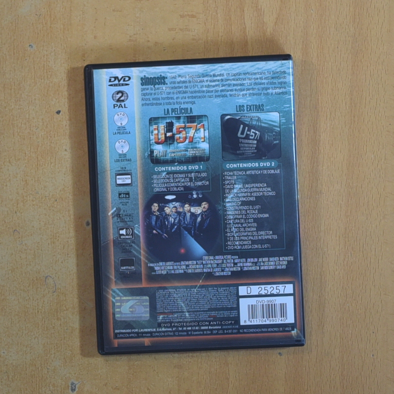 U 571 - DVD