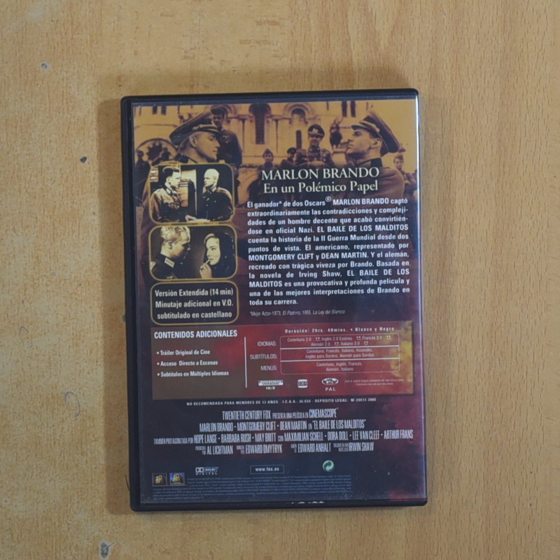 EL BAILE DE LOS MALDITOS - DVD