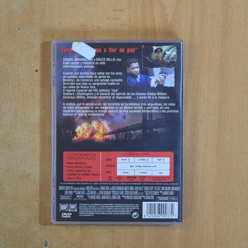 ESTADO DE SITIO - DVD
