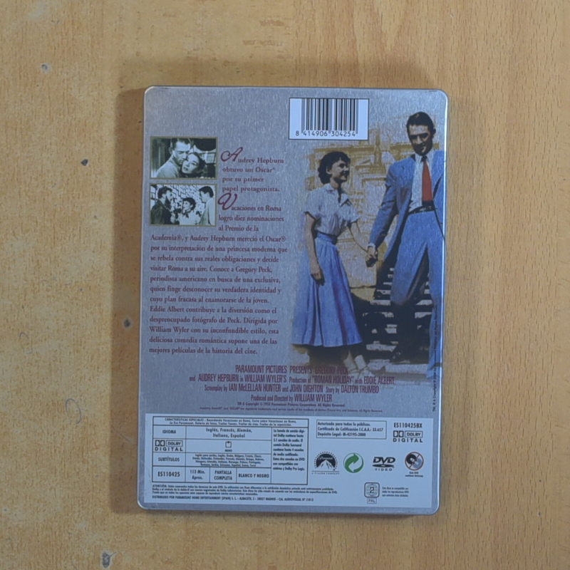 VACACIONES EN ROMA - DVD