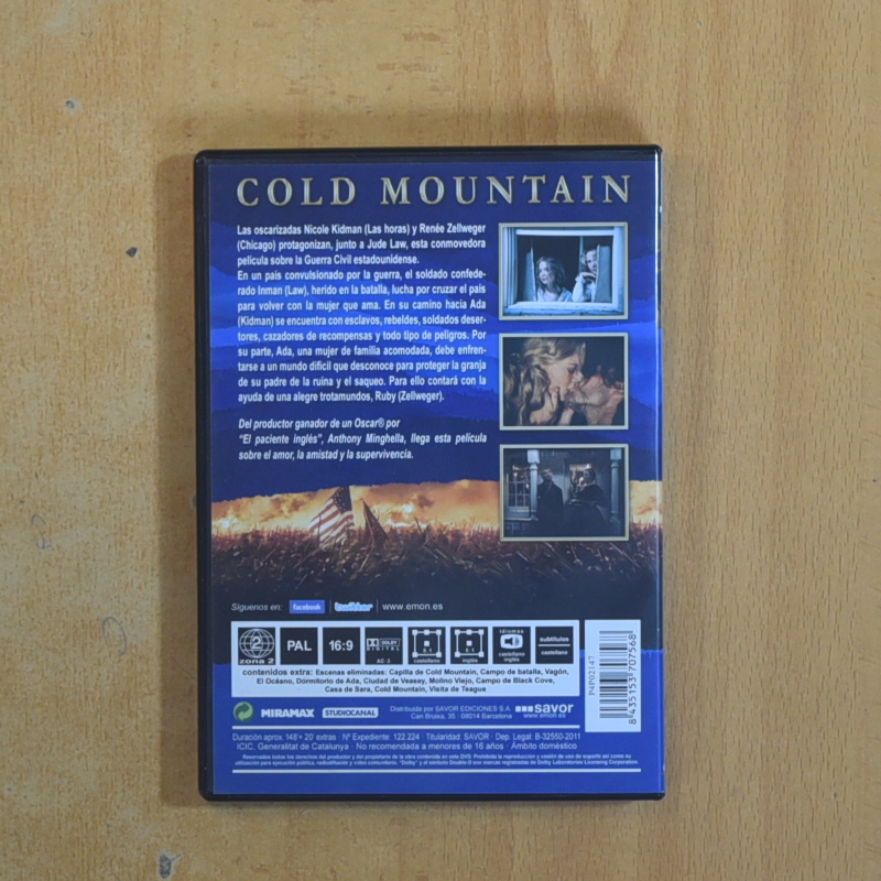 COLD MOUNTAIN - DVD