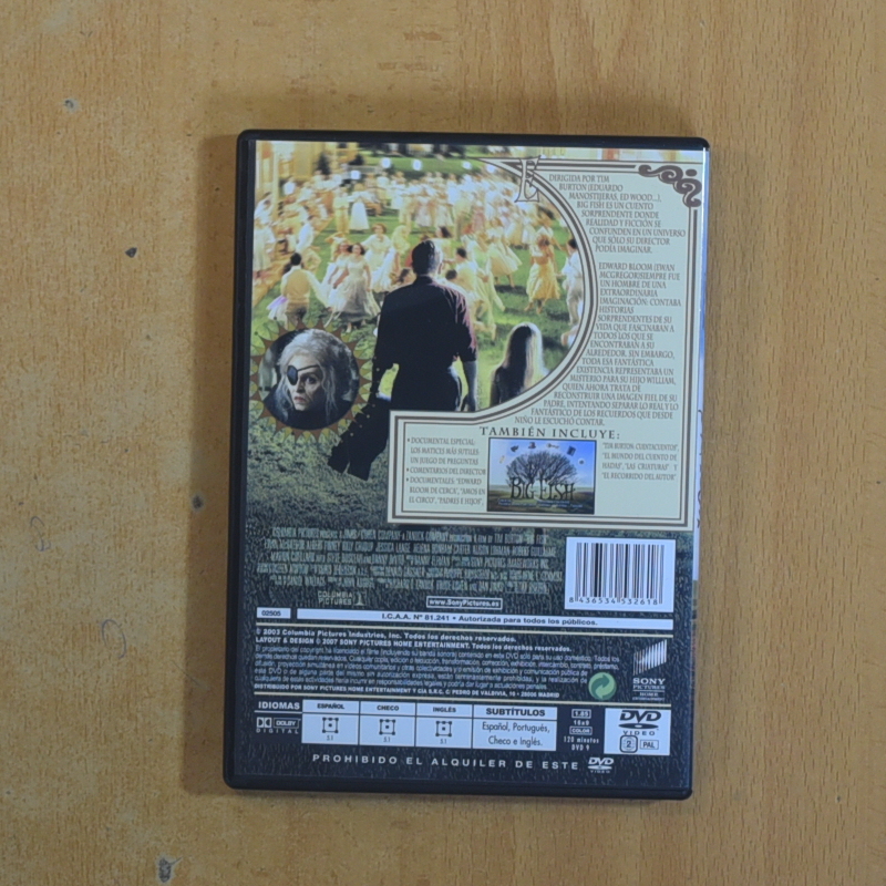 BIG FISH - DVD