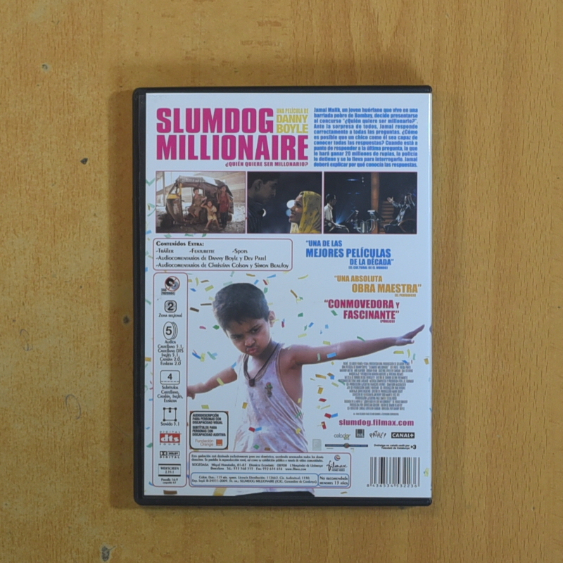 SLUMDOG MILLIONAIRE - DVD