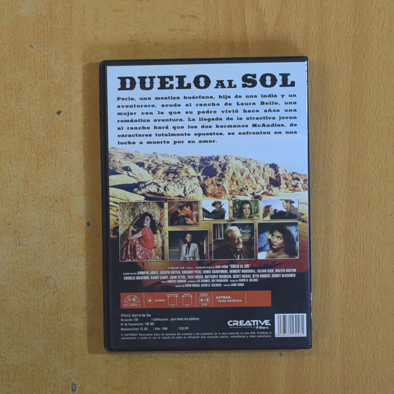 DUELO AL SOL - DVD
