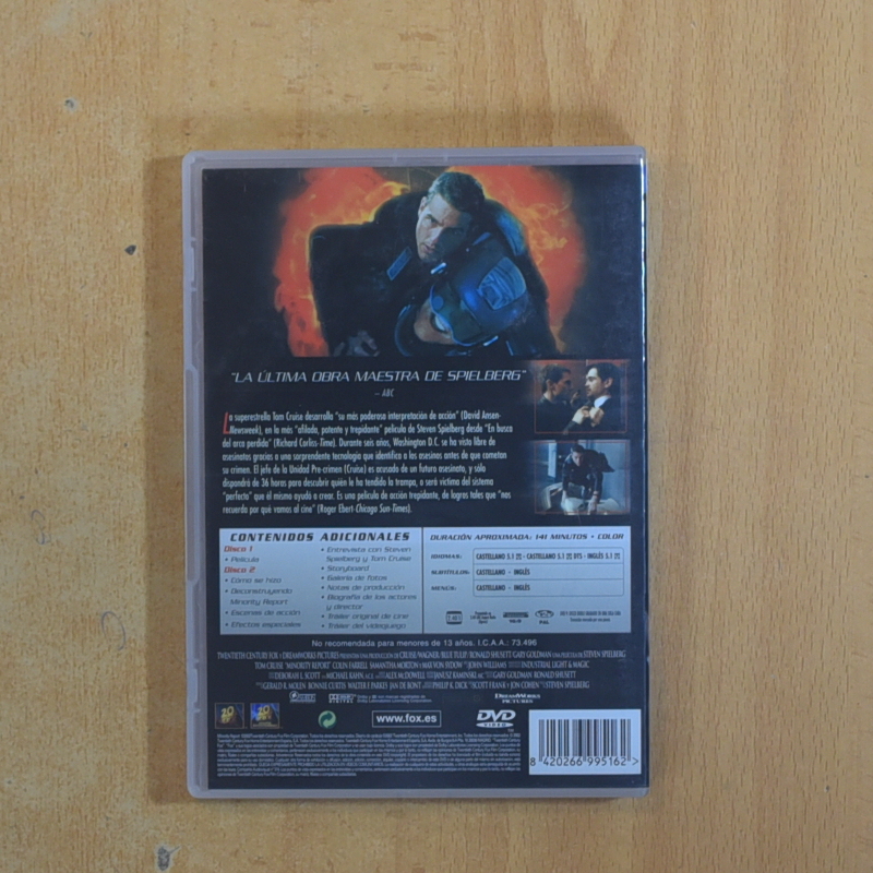 MINORITY REPORT - DVD