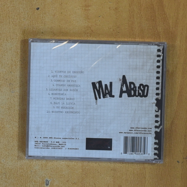 MAL ABUSO - SEGUIMOS IMPROVISANDO - CD