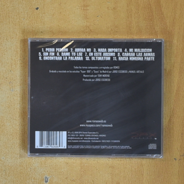 ROMEO - NADA IMPORTA - CD