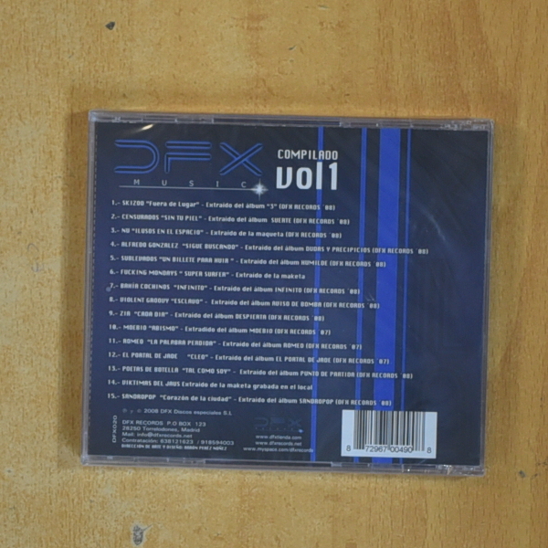 VARIOS - DFX COMPILADO VOL 1 - CD