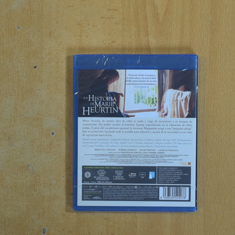 LA HISTORIA DE MARIE HEURTIN - BLURAY