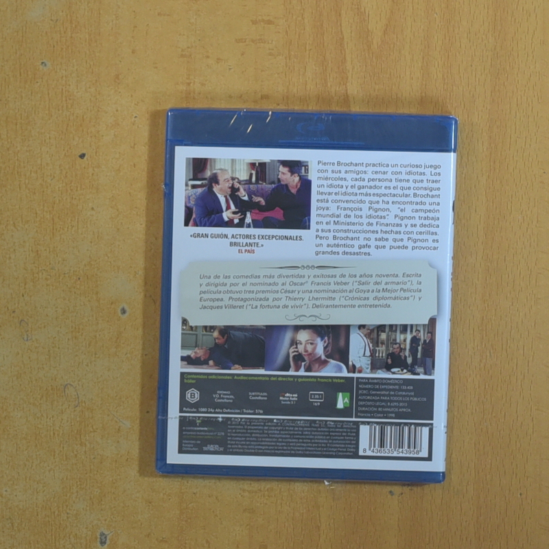 LA CENA DE LOS IDIOTAS - BLURAY