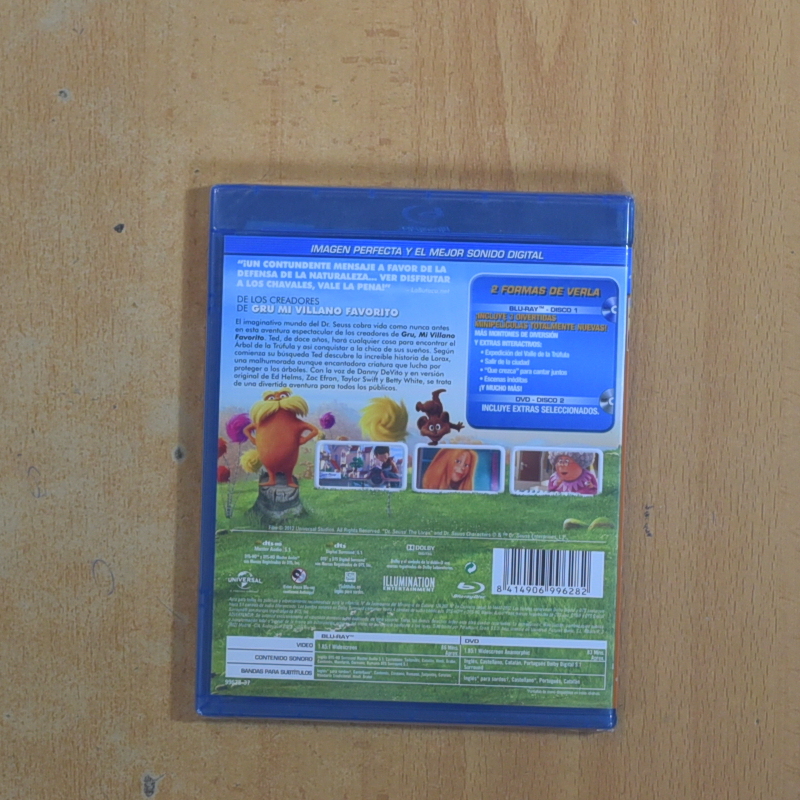 LORAX - BLURAY