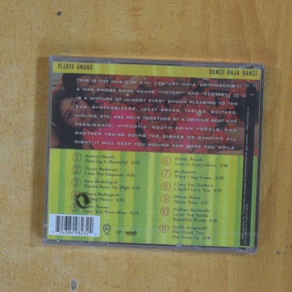 VIJAYA ANAND - DANCE RAJA DANCE - CD