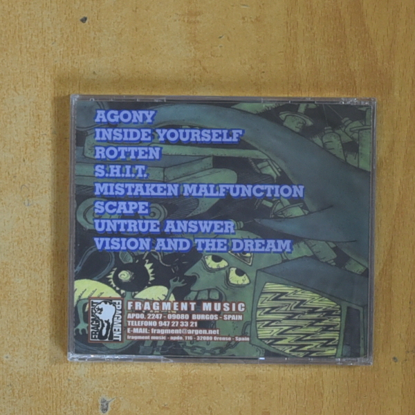 USE OF ABUSE - ID RATHER CLOSE MY EYES - CD