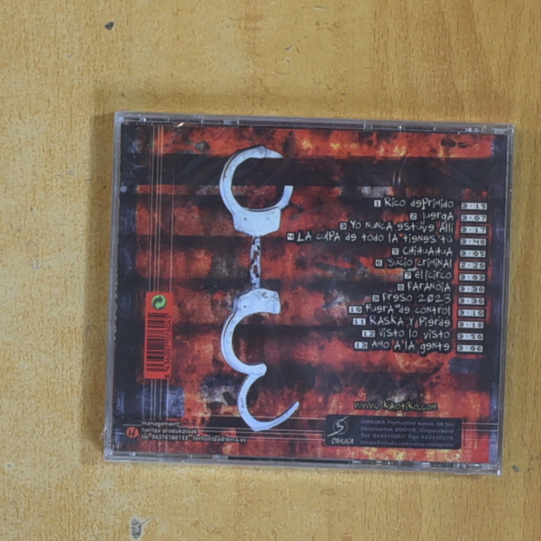 KAOTIKO - RASKA Y PIERDE - CD