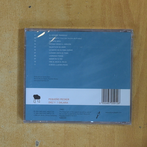 PECKER - DIEZ Y 1 GALAXIA - CD