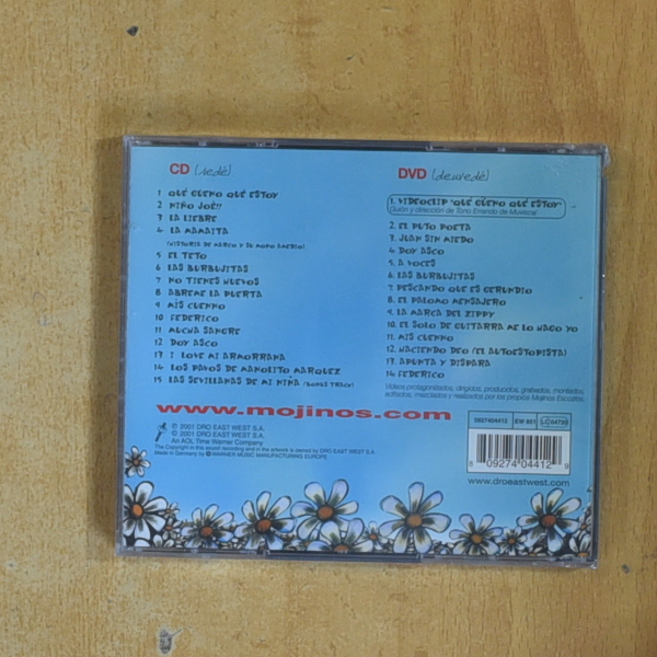 MOJINOS ESCOZIOS - LAS MARGARITAS SON FLORES DEL CAMPO - CD