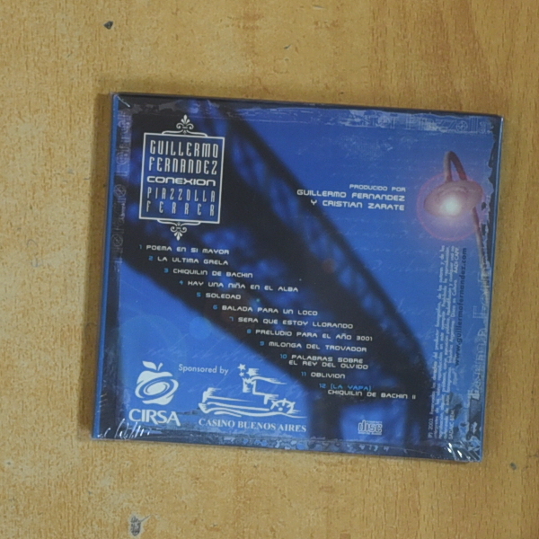 GUILLERMO FERNANDEZ - PIAZZOLLA FERRER - CD
