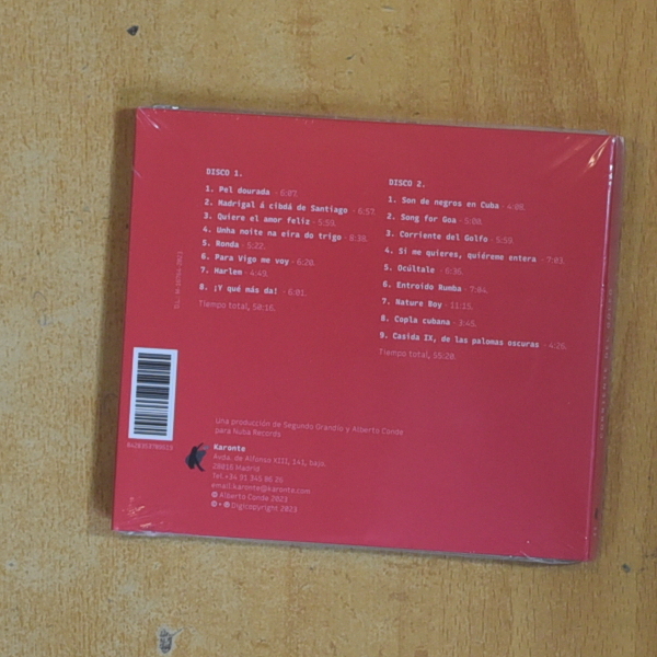 ALBERTO CONDE / DIANA TARIN - CORRIENTE DEL GOLFO - CD