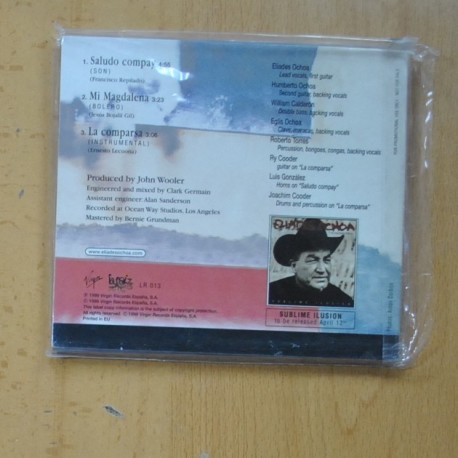 ELIADES OCHOA Y EL CUARTETO - ELIADES OCHOA Y EL CUARTETO - CD