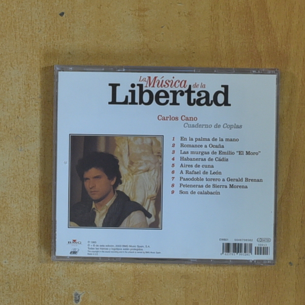 CARLOS CANO - CUADERNO DE COPLAS - CD
