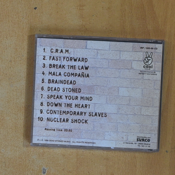 DEAD STONED - HYPE - CD