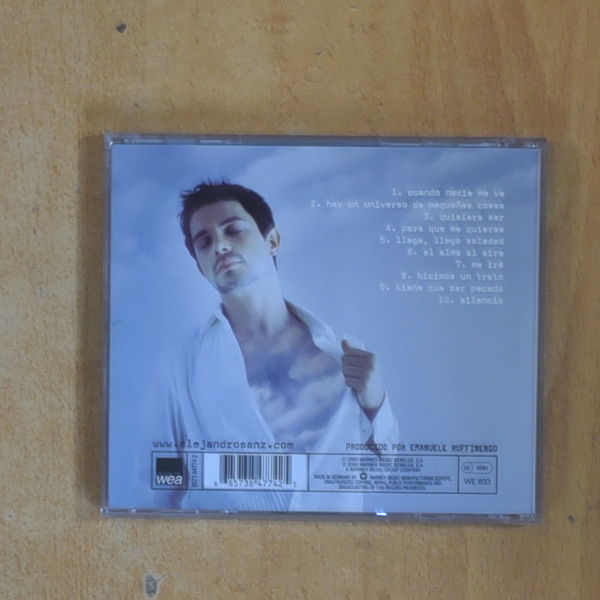 ALEJANDRO SANZ - EL ALMA AL AIRE - CD