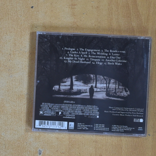 ALEXANDRE DESPLAT - BIRTH - CD