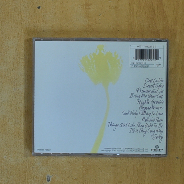UB40 - PROMISES AND LIES - CD