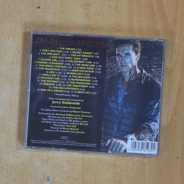 JERRY GOLDSMITH - TOTAL RECALL - CD