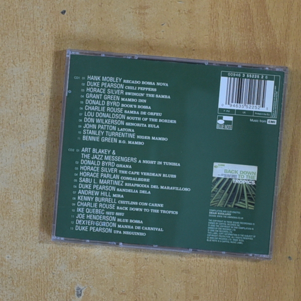 VARIOS - BACK DOWN TO THE TROPICS - CD