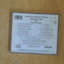 PACO DE LUCIA - INTERPRETA A MANUEL DE FALLA - CD