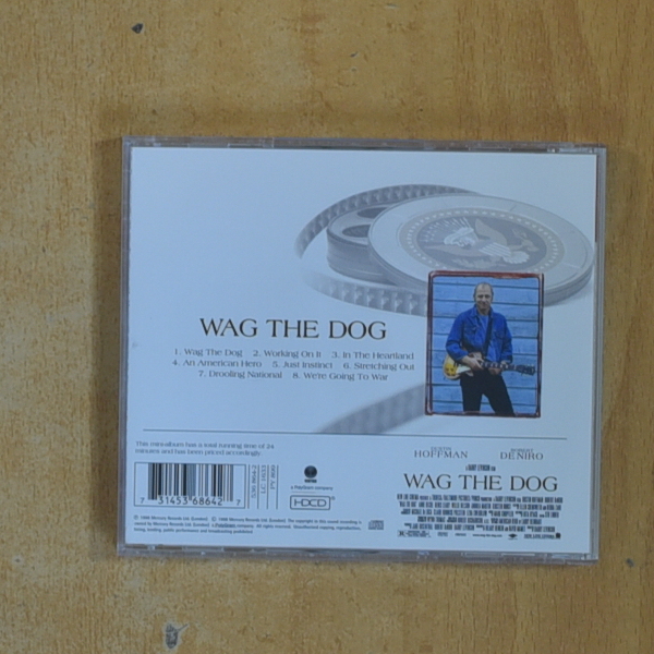 MARK KNOPFLER - WAG THE DOG - CD