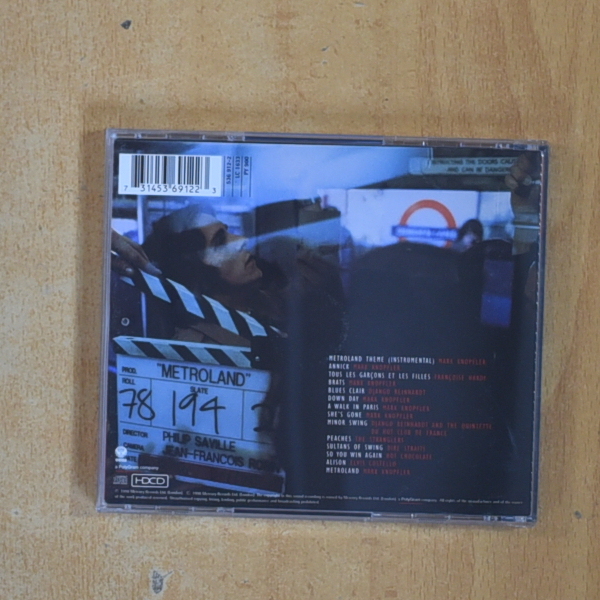 MARK KNOPFLER - METROLAND - CD