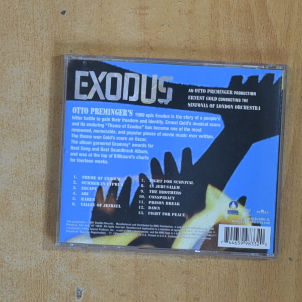 ERNEST GOLD - EXODUS - CD