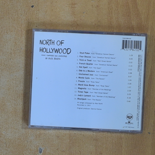 ALEX NORTH - NORTH OF HOLLYWOOD - CD