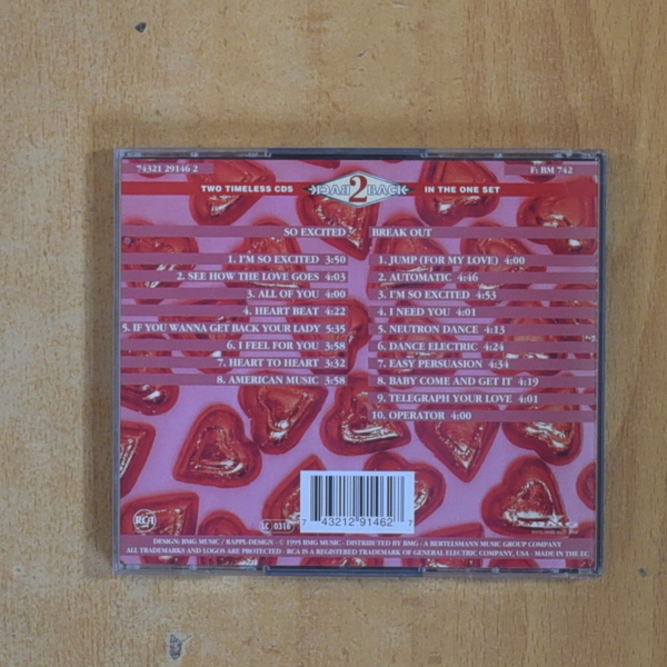 POINTER SISTERS - SO EXCITED / BREAK OUT - CD