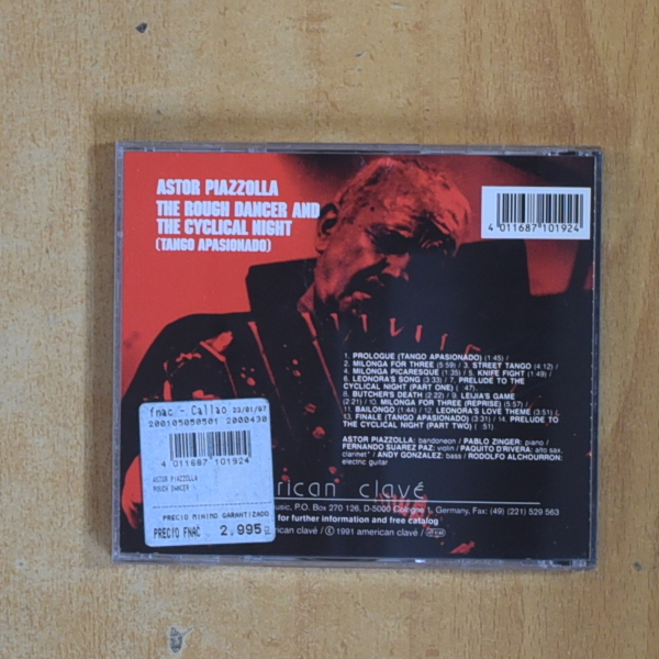 ASTOR PIAZZOLLA - PIAZZOLLA - CD
