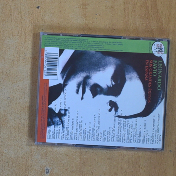 LEONARDO FAVIO - SUS GRANDES EXITOS EN ESPAÑA - CD