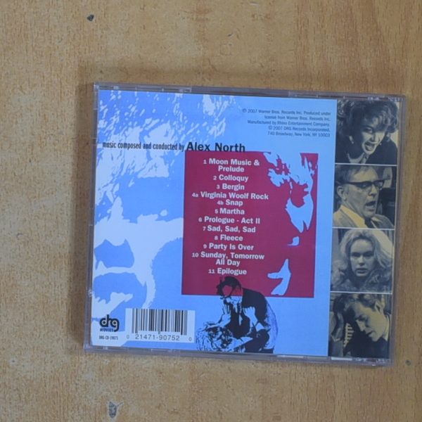 ALEX NORTH - WHOS AFRAID OF VIRGINIA WOOLF - CD
