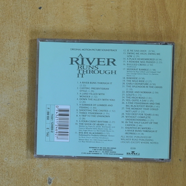 MARK ISHAM - A RIVER RUNS THROUGH IT - CD