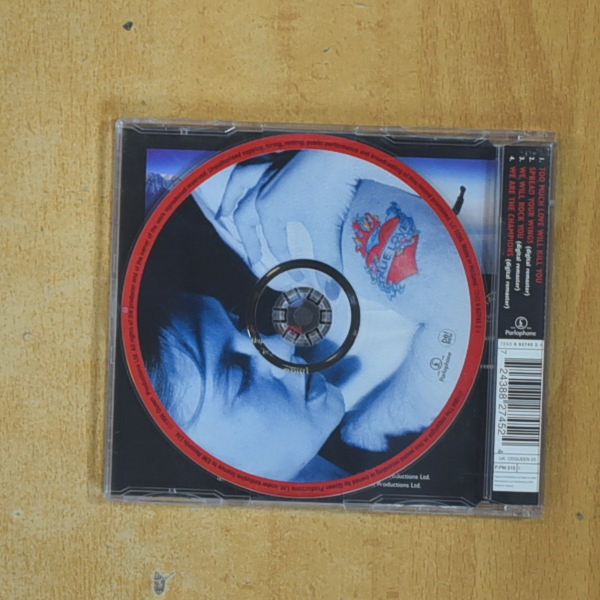 QUEEN - TOO MUCH LOVE WILL KILL YOU - CD SINGLE
