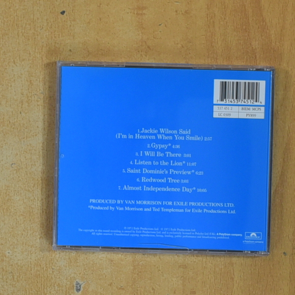 VAN MORRISON - SAINT DOMINICS PREVIEW - CD