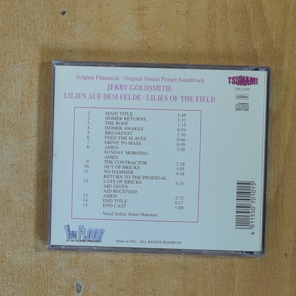 JERRY GOLDSMITH - LILIES OF THE FIELD - CD