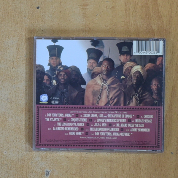JOHN WILLIAMS - AMISTAD - CD