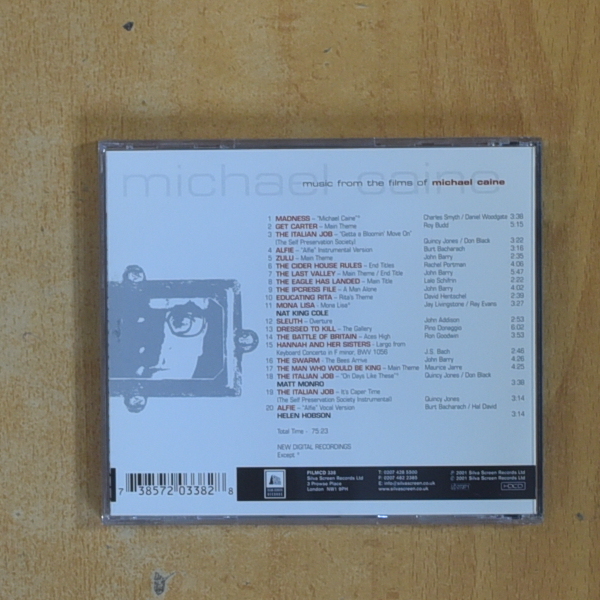 VARIOS - MUSIC FROM THE FILMS OF MICHAEL CAINE - CD