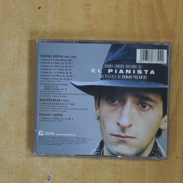 VARIOS - EL PIANISTA - CD