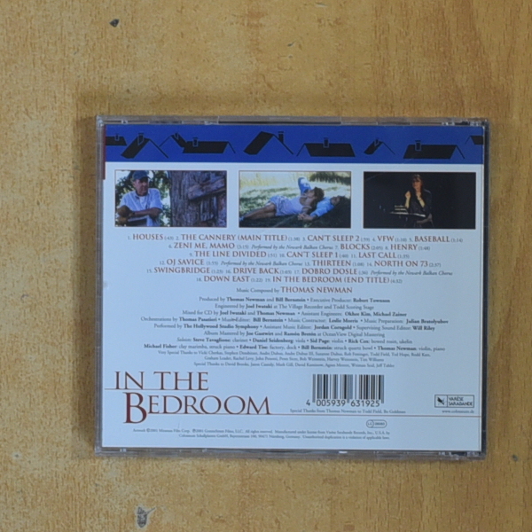 THOMAS NEWMAN - IN THE BEDROOM - CD