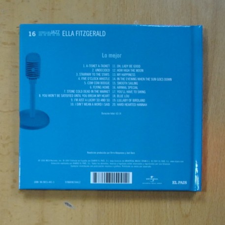 ELLA FITZGERALD - LO MEJOR - CD