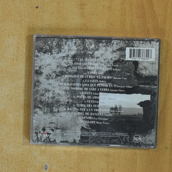 VARIOS - SERRAT ERES UNICO - CD