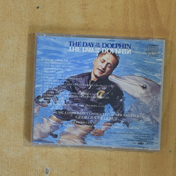 GEORGES DELERUE - THE DAY OF THE DOLPHIN - CD